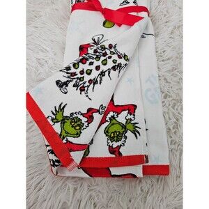 The Grinch Christmas Hand Towels NWT 2-PK
